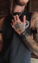 Load image into Gallery viewer, studded wrist cuffs
