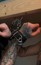 Load image into Gallery viewer, padlock chain cuffs
