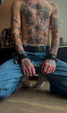 Load image into Gallery viewer, padlock chain cuffs
